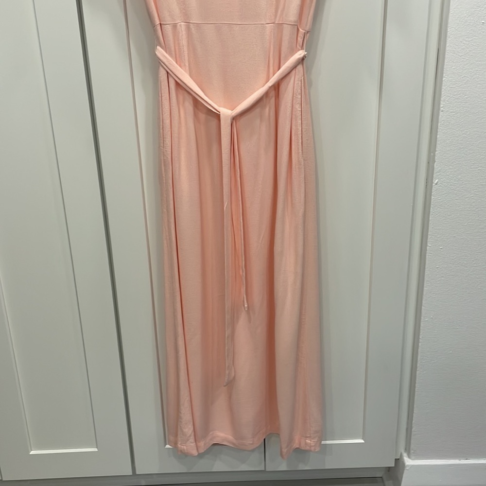 Aritzia Wilfred Shirt Dress in Coral Blush - Picture 9 of 10